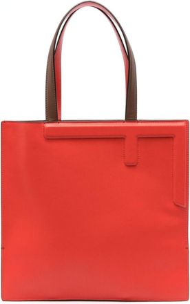 Fendi Multicolor Flip Medium Leather Tote