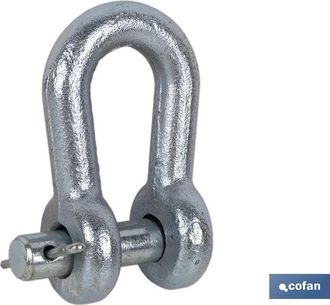 cofan Horquilla Con Perno Y Espiga 16 Mm Caja 10 Unid., Horquilla Con Perno Y Espiga Para El Enganche De Aperos Y Maquinaria Agr&iacute;cola. La Horquilla Est&aacute; Fab