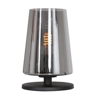 Steinhauer Steinhauer - L&aacute;mpara De Mesa - Ancilla - Negro - Vidrio Metal - &Oslash;