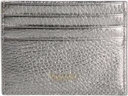 Braccialini Creditcardhouder - Dames - Portefeuilles - Grijs - ONE Size - Leer - Accessoires
