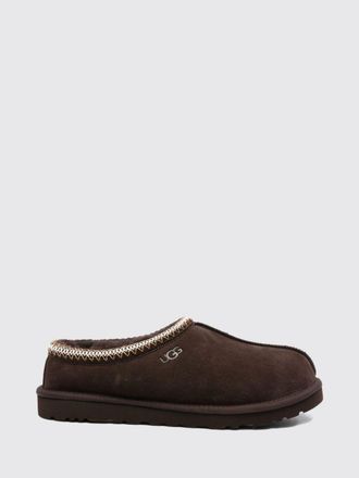 UGG Sabot Tasman II in pelle scamosciata con interni in lana e cuciture a contrasto