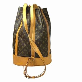 Louis Vuitton Pre-owned Bucket Bags, female, Brown, Size: ONE SIZE Pre-owned Bucket Bag