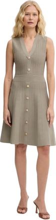 Guess Dames, Jurken, Groen, Maat: XS Viscose