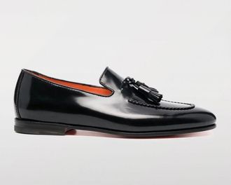 Santoni Mocassino Santoni in pelle spazzolata