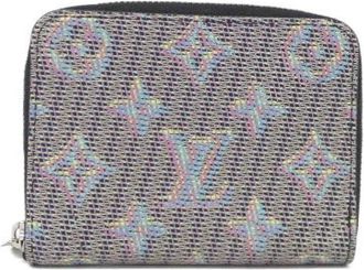 Louis Vuitton Pre-owned Wallets, male, Blue, Size: ONE SIZE Pre-owned Monogram LV Pop Leather Coin Purse