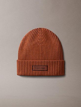 Calvin Klein Gorro De Punto De Mezcla De Algod&oacute;n Y Cashmere