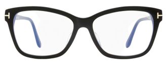 Tom Ford TF5597-F-B Blue Block Optical Eyeglasses - Black