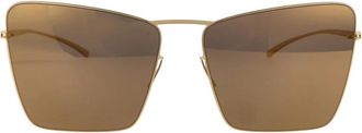 Mykita Stijlvolle zonnebril voor vrouwen - unisex - Zonnebrillen - Geel - 59 MM - Accessoires