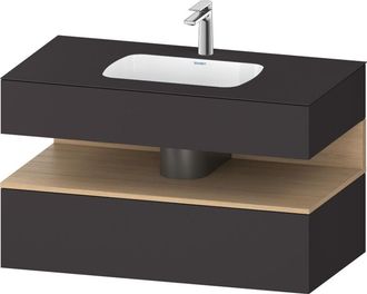 Duravit Duravit Qatego Lavabo Encastrado Con Base De Lavabo Consola