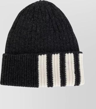 Thom Browne ribbed cashmere beanie
