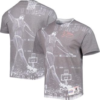 Mitchell & Ness Mens Mitchell & Ness Brent Barry Heather Gray LA Clippers Above The Rim T-Shirt at Nordstrom, Size Medium