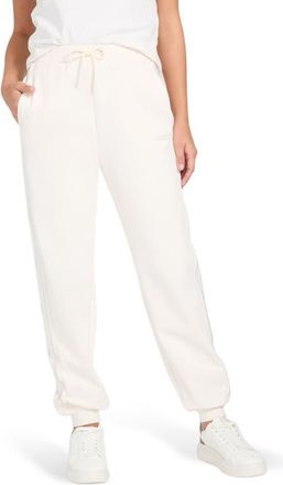 Guess Octavia Rhinestone Joggers in Cream at Nordstrom, Size X-Small