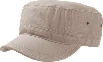 Atlantis Chino Cotton Urban Military Cap (S-M) (Khaki)
