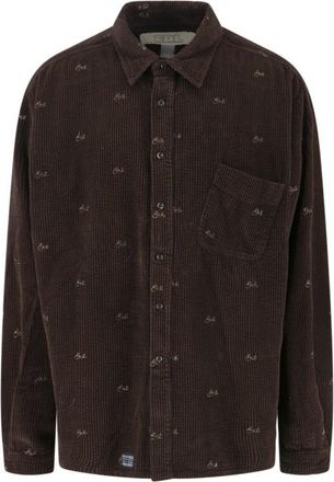 ERL Velvet Shirt - Brown