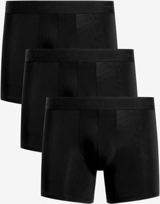 Commando Essential Modal Modern Fit Boxer Brief 3-Pack in Black at Nordstrom, Size Xx-Large