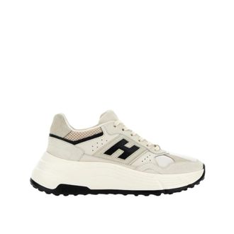 Hogan Hyperlight Platform Sneakers - Dames - Sneakers - Beige - 39 EU - Leer - Schoenen