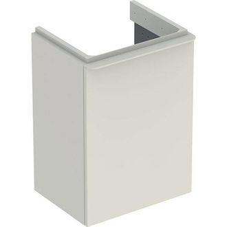 Keramag Geberit Smyle Mueble De Lavabo Con Enjuague Manual Cuadrado