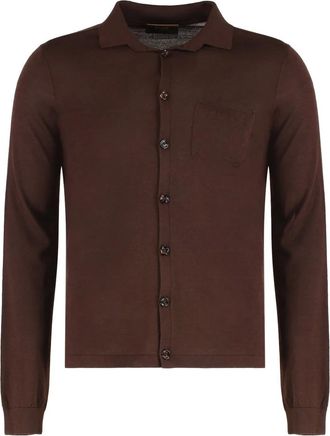 Moorer Uomo, Maglie, Marrone, M, new