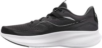 Saucony Ride 15 Womens Running Shoes (D Width) Black White