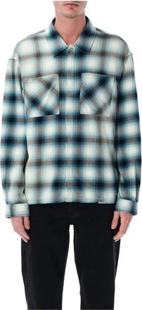 Represent Sun Bleached Flannel Shirt - Heren - Casual Overhemden - Veelkleurig - S - Katoen - Overhemden