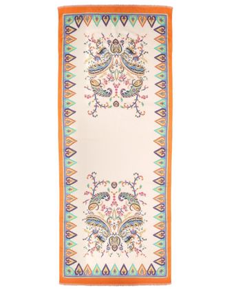 Etro Multicolor Paisley Printed Scarf