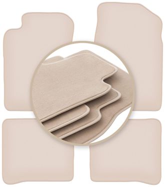 OEM Alfombrillas Beige Premium Para Toyota Carina E Station Wagon, Sedan 1992-1998