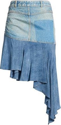 Balmain BOTTOMWEAR - Denim skirts sur YOOX.COM