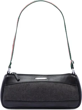 Gucci Pre-owned Gucci Denim Web Shoulder Bag Ladies ZZE6KRCKSJG0BSGN