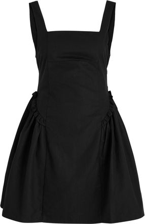 Sister Jane Lyrical Woven Mini Dress - Black - 12 (UK12 / M)