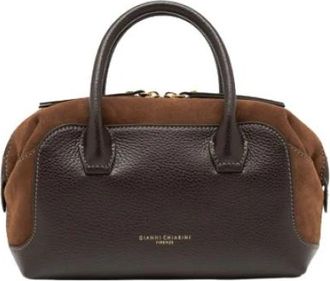 Gianni Chiarini Gemma Handtas - Dames - Handtassen - Bruin - ONE Size - Su&egrave;de - Tassen