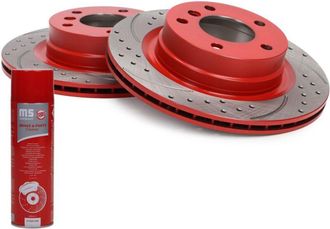 OEM Discos De Freno Traseros 24012001951se-set-ms 2 Piezas Sport-ext