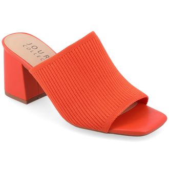 Journee Collection Women & apos;s Lorenna Medium and Wide Width Dress Sandals