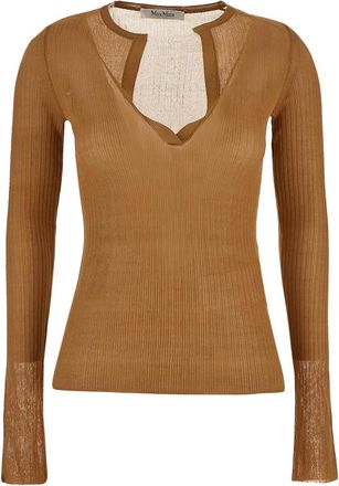 Max Mara Pleated Top