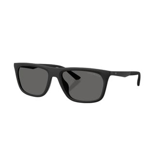 Emporio Armani Pillow Sunglasses - male - Emporio Armani - Sunglasses - Black - 57 MM - Accessories