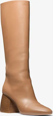 Michael Kors Kaitlin Leather Riding Boot