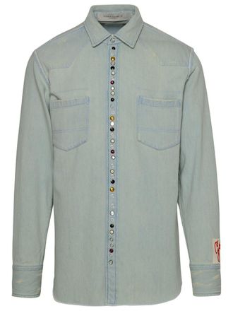 Golden Goose Light Blue Denim Shirt