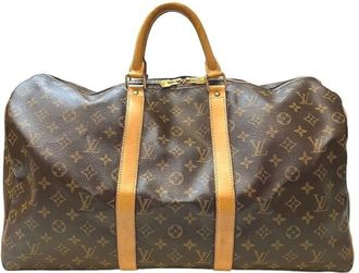 Louis Vuitton Brown Monogram Monogram Boston Bag (Pre-Owned)