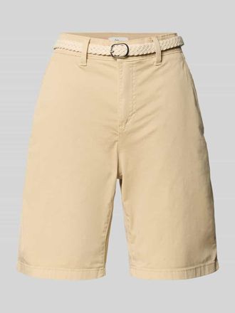 s.Oliver Red Label Regular Fit Bermudas aus Baumwoll-Mix in Sand, Gr&ouml;&szlig;e 38