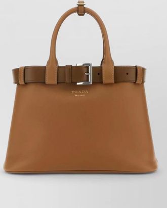 Prada calf leather shoulder bag