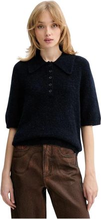 Gestuz GZalpha Pullover - Knitwear - Mujer - Azul - XS