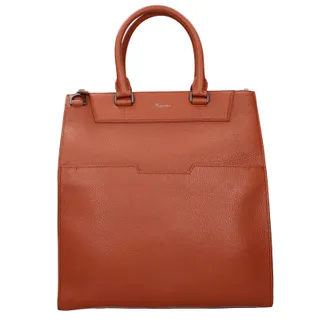 Pineider Herrens Handtaschen Orange Leder