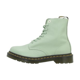 Dr. Martens 1460 Pascal 8 Eye Boot - Dames - Schoenen - Groen - Maat: 41 EU Leer