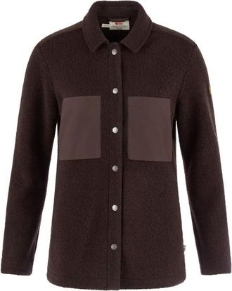 Fj&auml;llr&auml;ven Kaitum Overshirt Hemd f&uuml;r Damen | braun