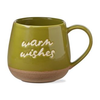 Tag Warm Wishes Dark Green Ceramic Mug Dishwasher Safe Drinkware at Nordstrom