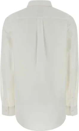 A.P.C. Womens Organic Cotton Poplin Shirt White