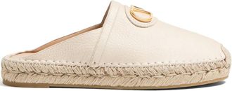 Valentino Garavani 25mm VLogo Signature mules - women - Calf Leather/Plastic/Goat Skin - 40 - White