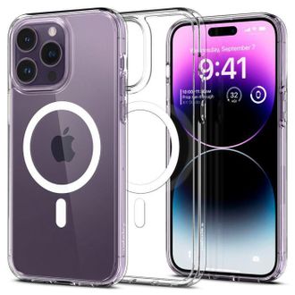 Spigen Funda Spigen Ultra Hybrid Magfit Compatible Con Iphone 14 Pro - Blanco - Acs04969