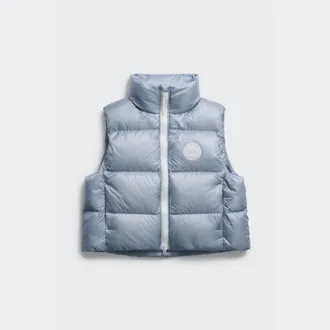 Canada Goose Cypress Puffer Vest White Disc (Women, Light Ozone Blue, M)