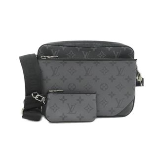 Louis Vuitton Black Coated Canvas Shoulder Bag (Pre-Owned)