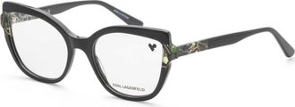 Karl Lagerfeld Womens 54 mm Black Opticals